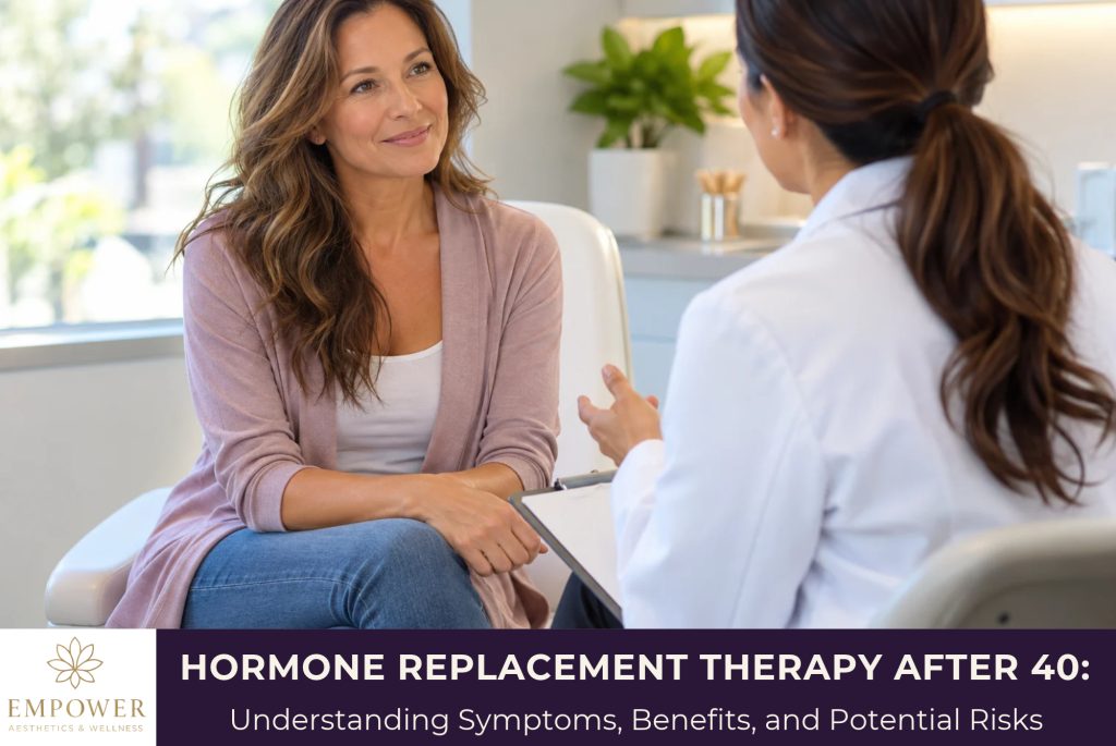 Hormone Replacement Therapy After 40 Understanding Symptoms, Benefits, and Potential Risks