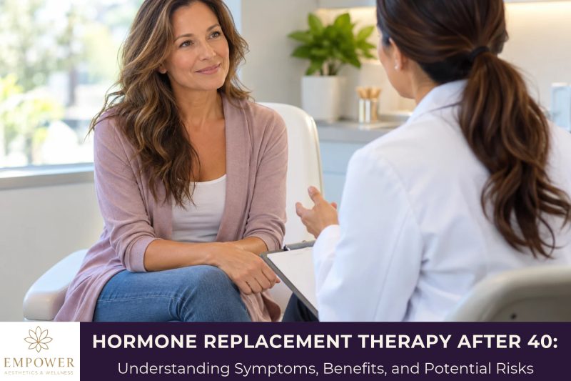 Hormone Replacement Therapy After 40 Understanding Symptoms, Benefits, and Potential Risks