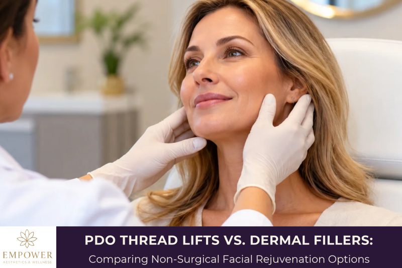 PDO Thread Lifts vs. Dermal Fillers: Comparing Non-Surgical Facial Rejuvenation Options