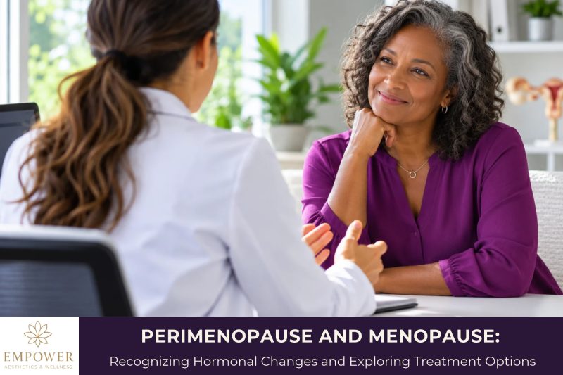 Perimenopause and Menopause Recognizing Hormonal Changes and Exploring Treatment Options